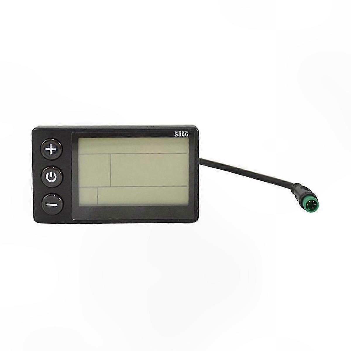 LCD Display for E-Bike & Scooter with Waterproof Design - Electric Vehicle Control Panel