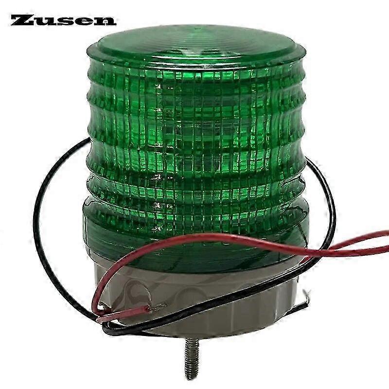 Zusen Tb5051-g 12v 24v Green Small Signal Light Three Modes Switch Strobe Flash Always On Warning Led Lamp