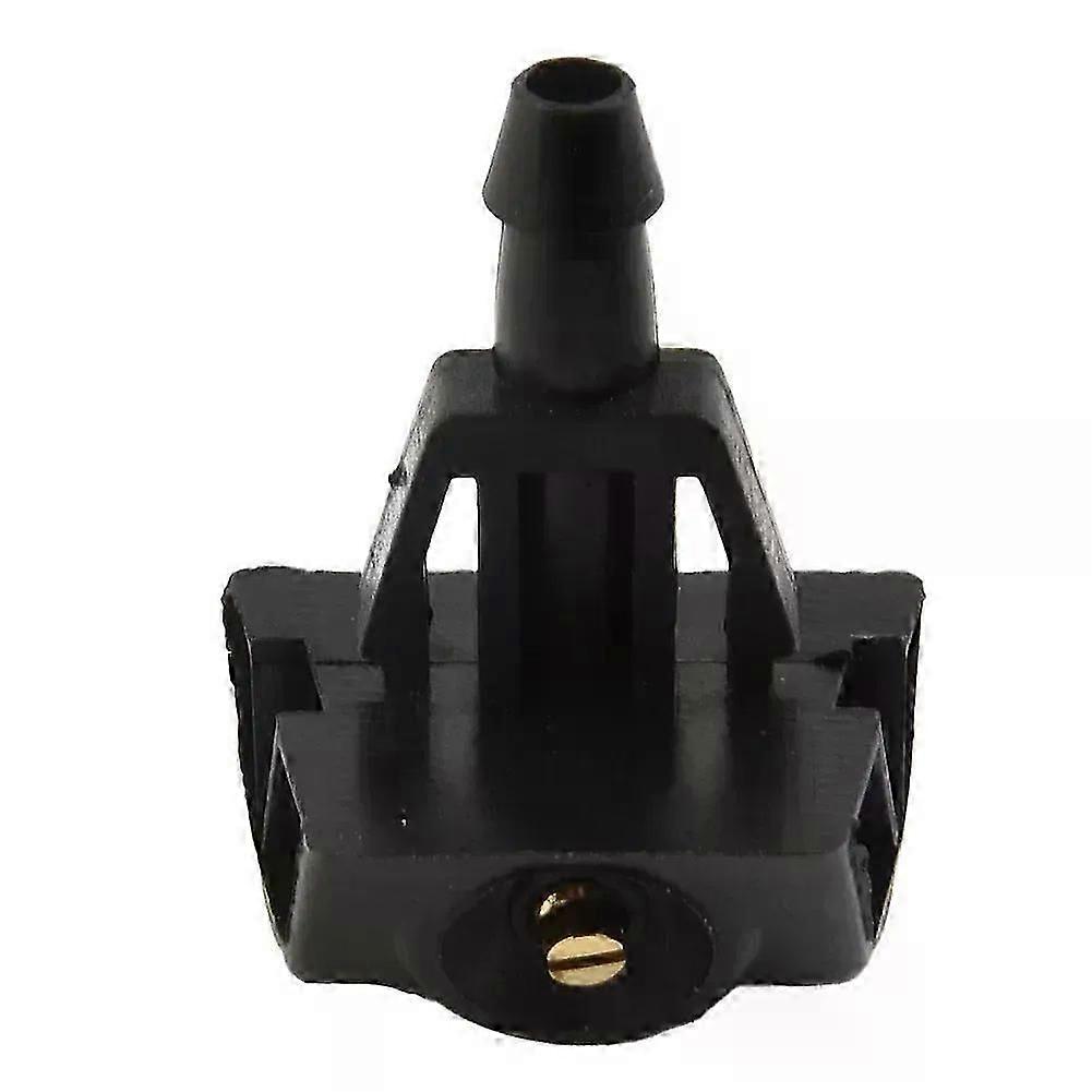 1pc Windshield Washer-Wiper Spray Nozzle-Sprayer Jet Plastic Black Suitable for Nissan Note 2006 2013 Plug-and-play Direct Fit