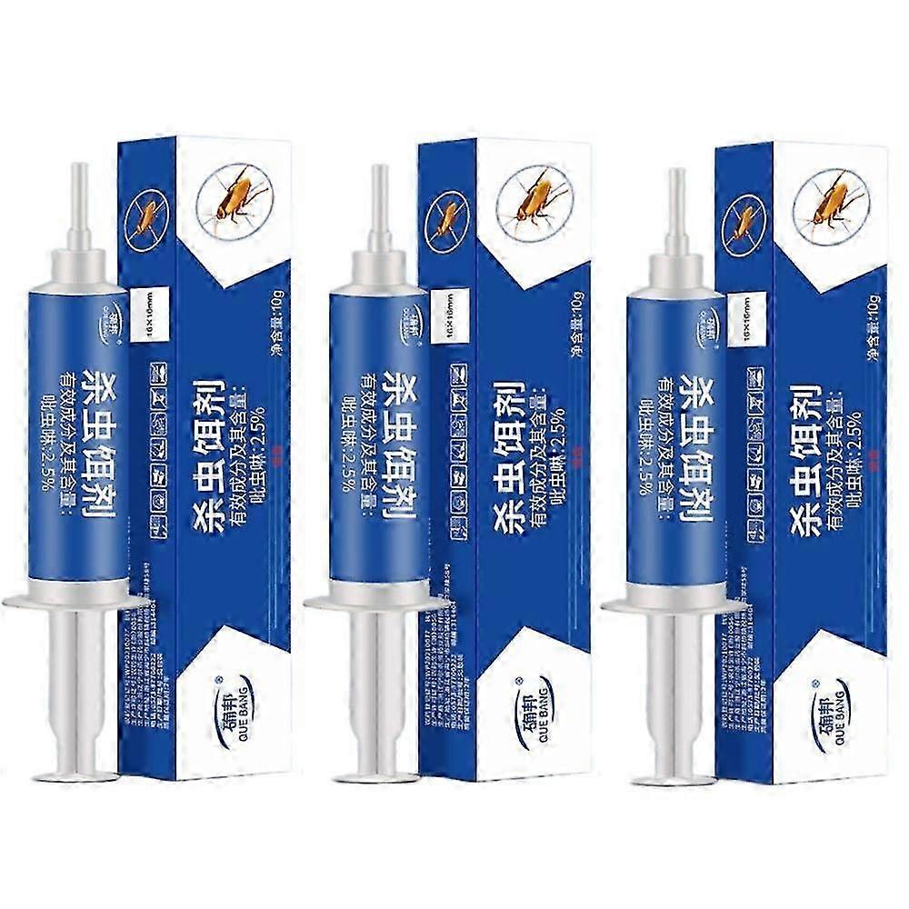 3pcs γέλη κατσαρίδων 1 X 10g επαγγελματική χρήση δολοφόνων κατσαρίδων