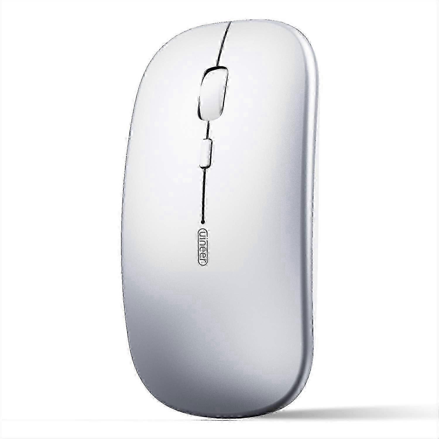 Wireless Bluetooth Mouse, Rechargeable Mouse (BT5.2 3.0) with Silent Click, 3