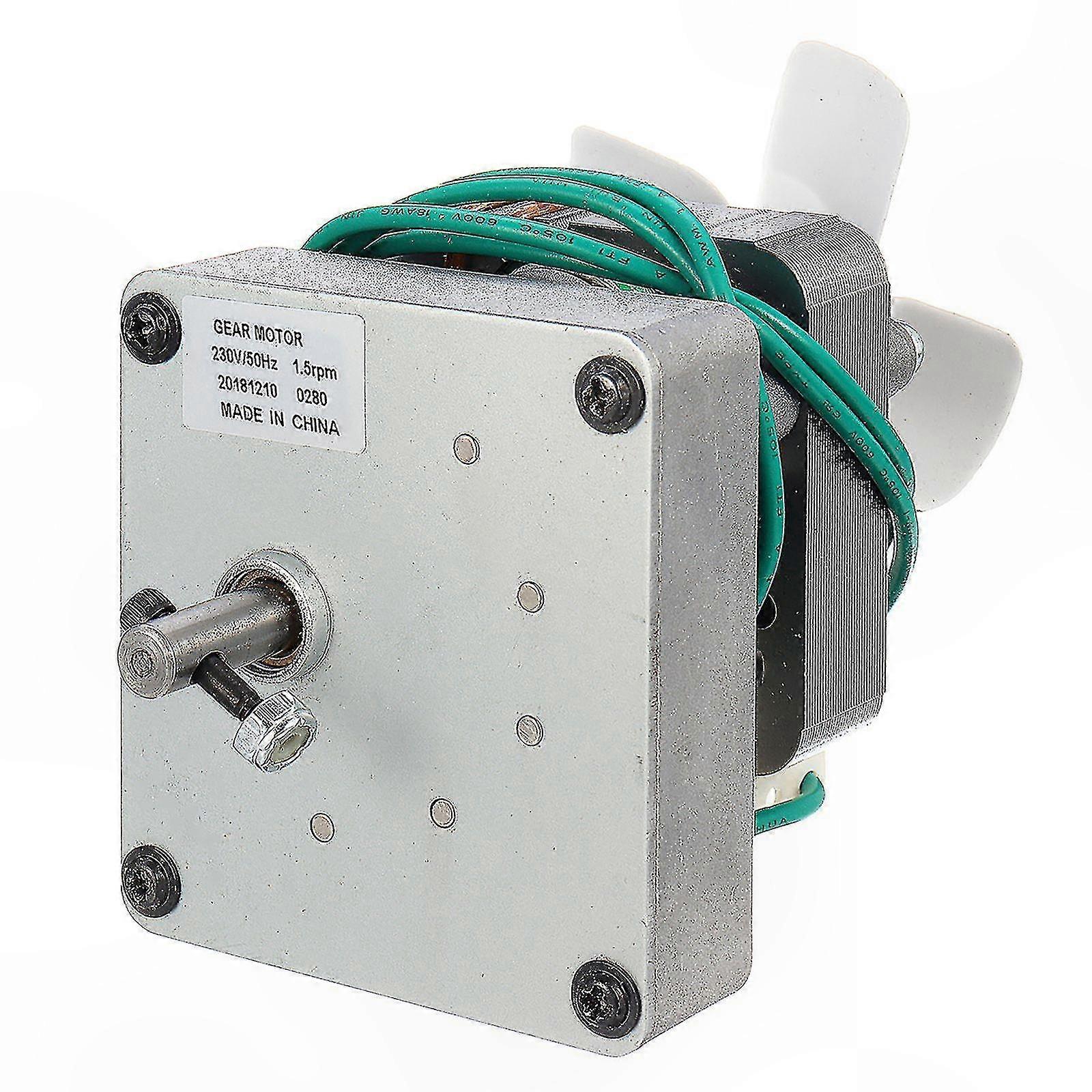 Auger Motor Replacement for Pellet Stoves and BBQ Grills Compatible with Multiple Brands