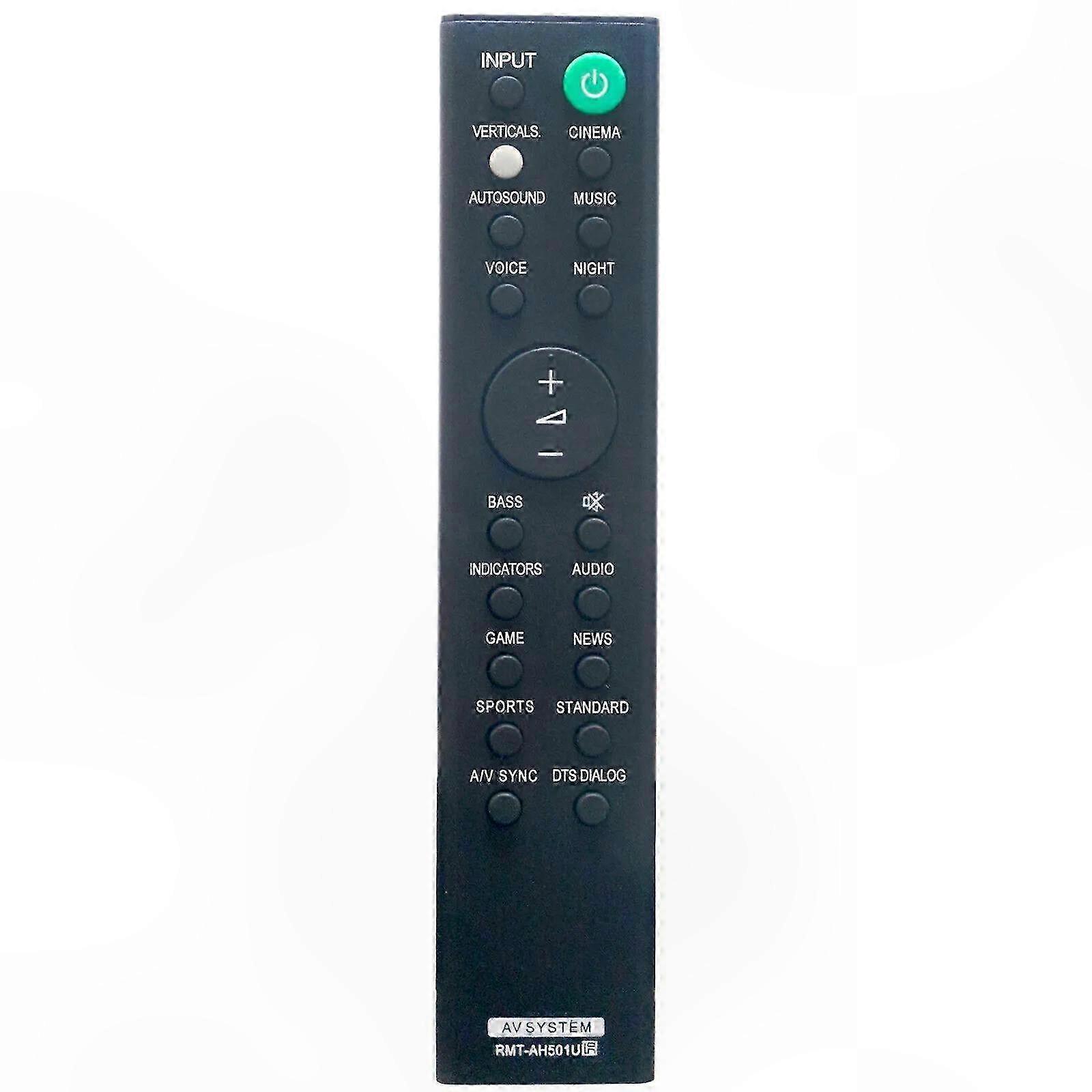 Remote Control for  Soundbar HT-X8500 System Replacement RMT-AH501U Compatible Model