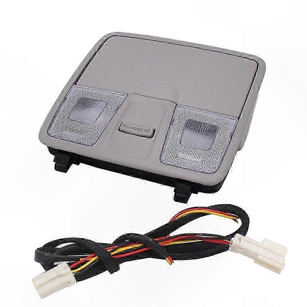 Vehicle Interior Dome Light Assembly Gray Reading Lamp Fixture