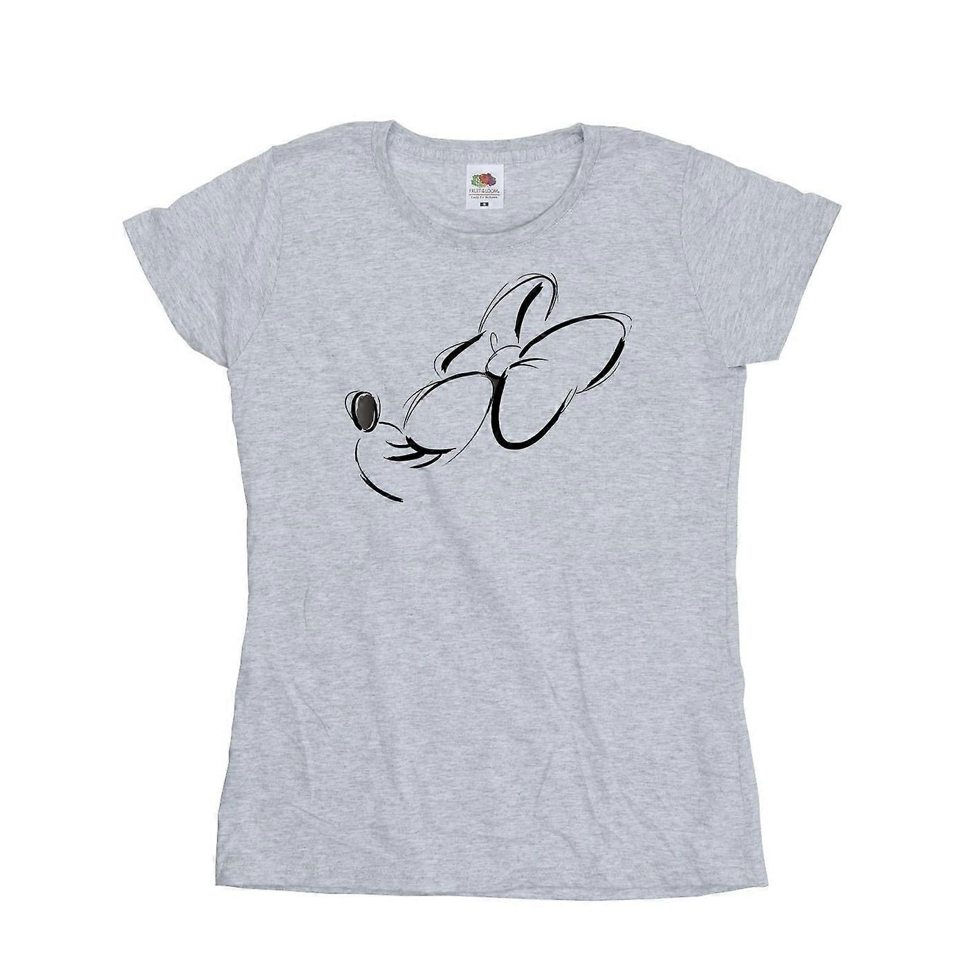 Disney Mujer/Mujer Minnie Mouse Camiseta de algodón