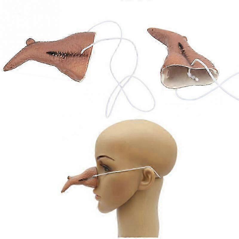 Halloween Accessory Witch Long Nose Hole Costume Accessory for Party Halloween Carnivals