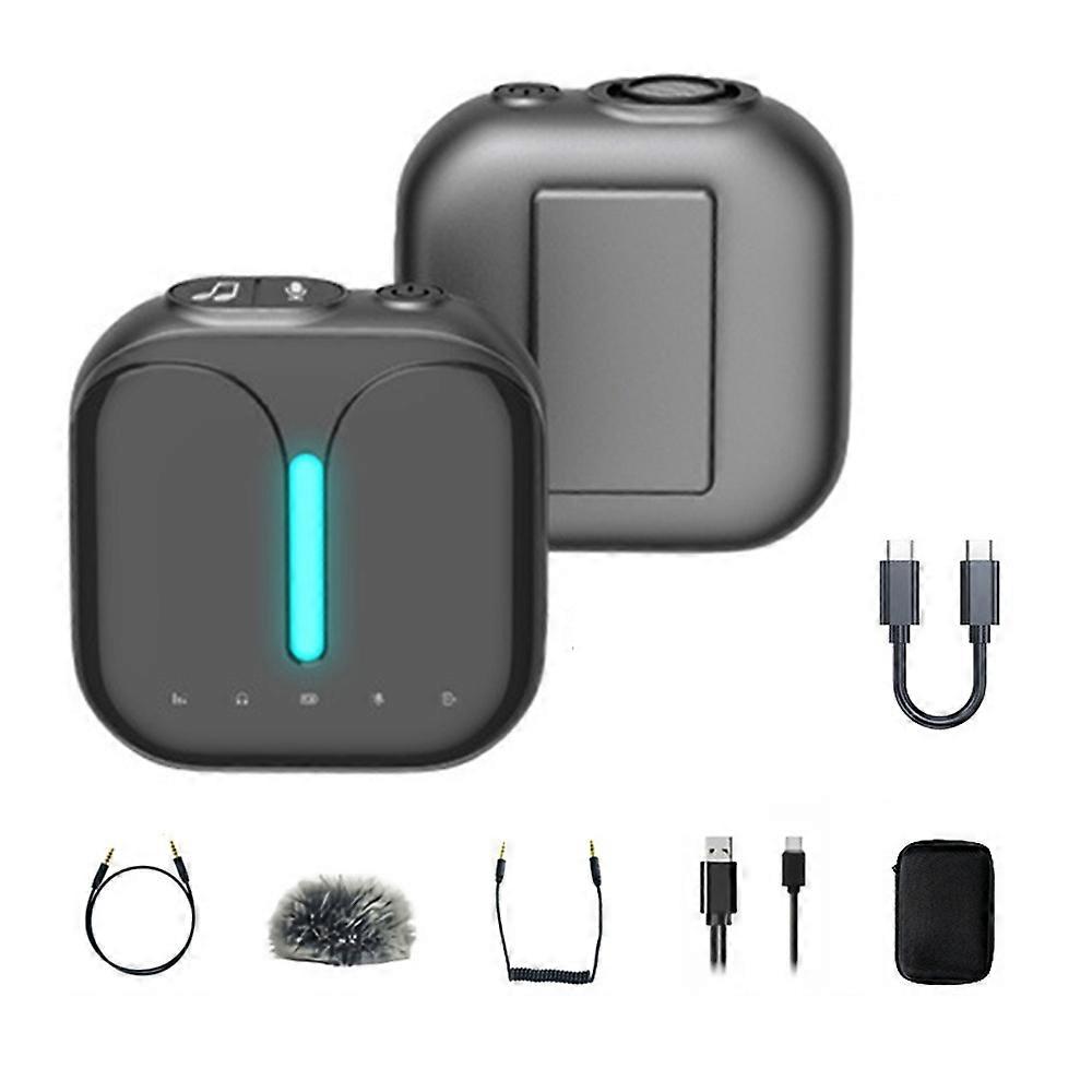 ELEBEST M18Pro Type-C Connection Wireless Lavalier Microphone System Receiver Transmitter Mic Kit fo