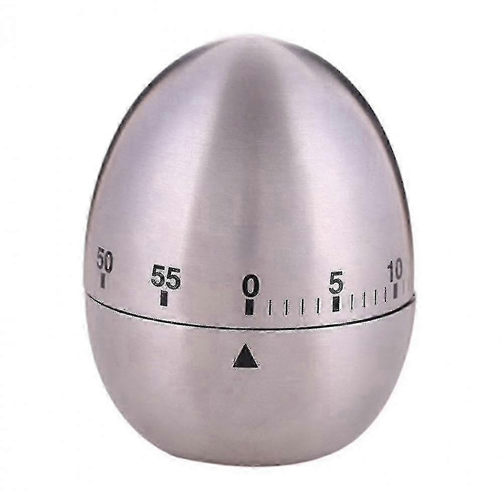 Egg Timer, Kitchen Timer, Silver