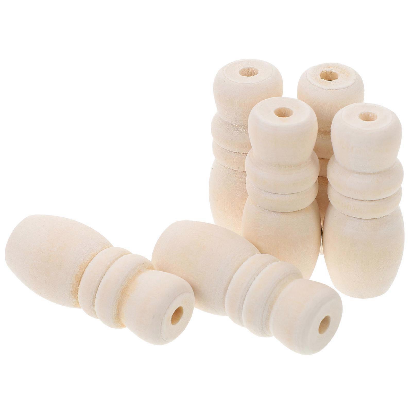 Blind Pull Cord Knobs Wooden Cord Tassels for Window Blinds 12Pcs