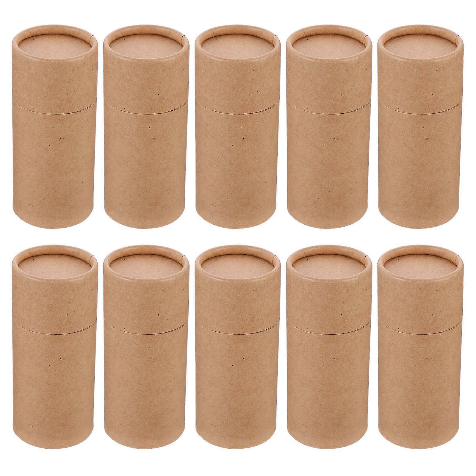 Essential Oil Bottle Can for Storage with 40Pcs Paper Cylinder Boxes