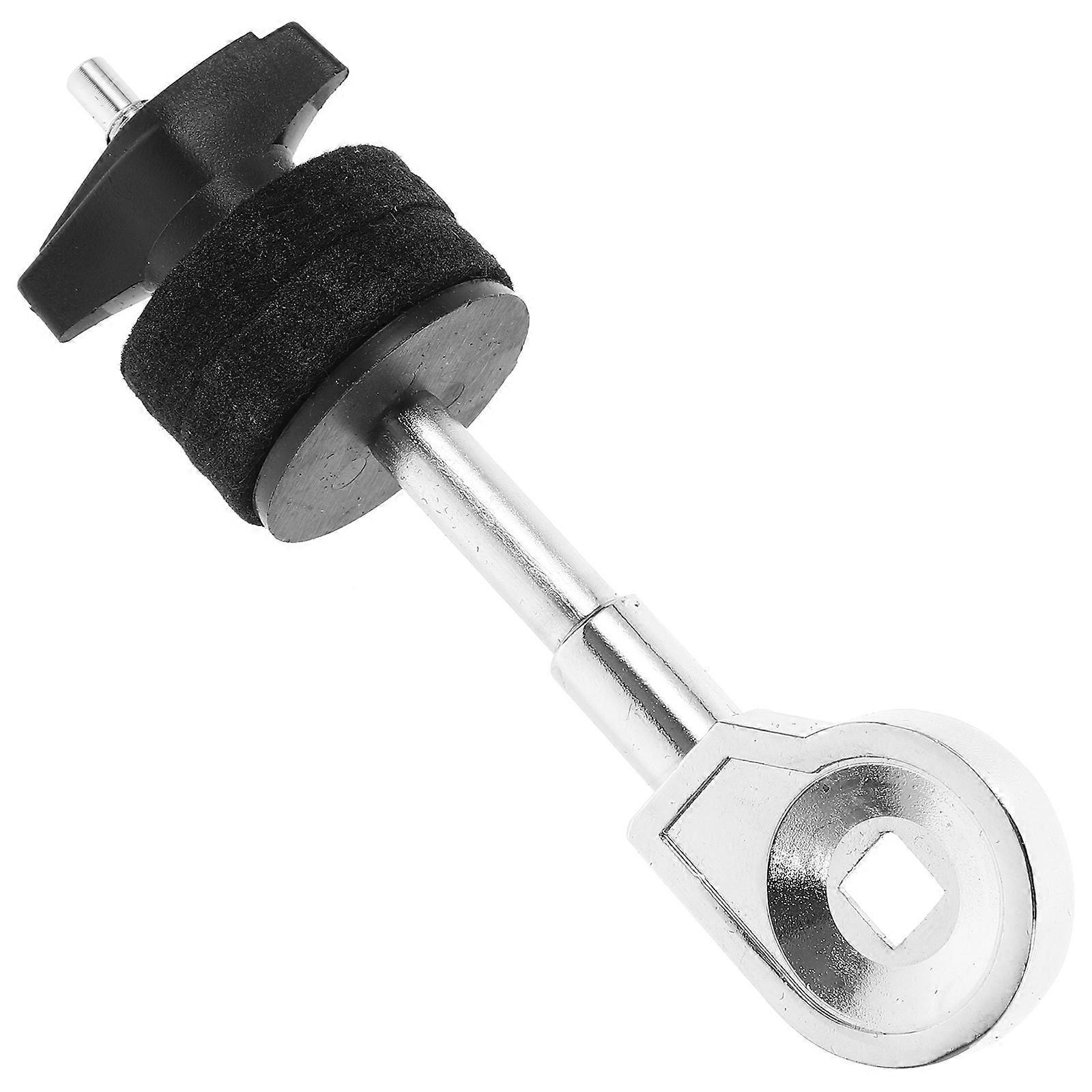 Replacement Accessories Cymbal Stacker Attachment for Accessories Musical Instrument Parts Metal Silver Adjustable Height and Angle 1Pcs