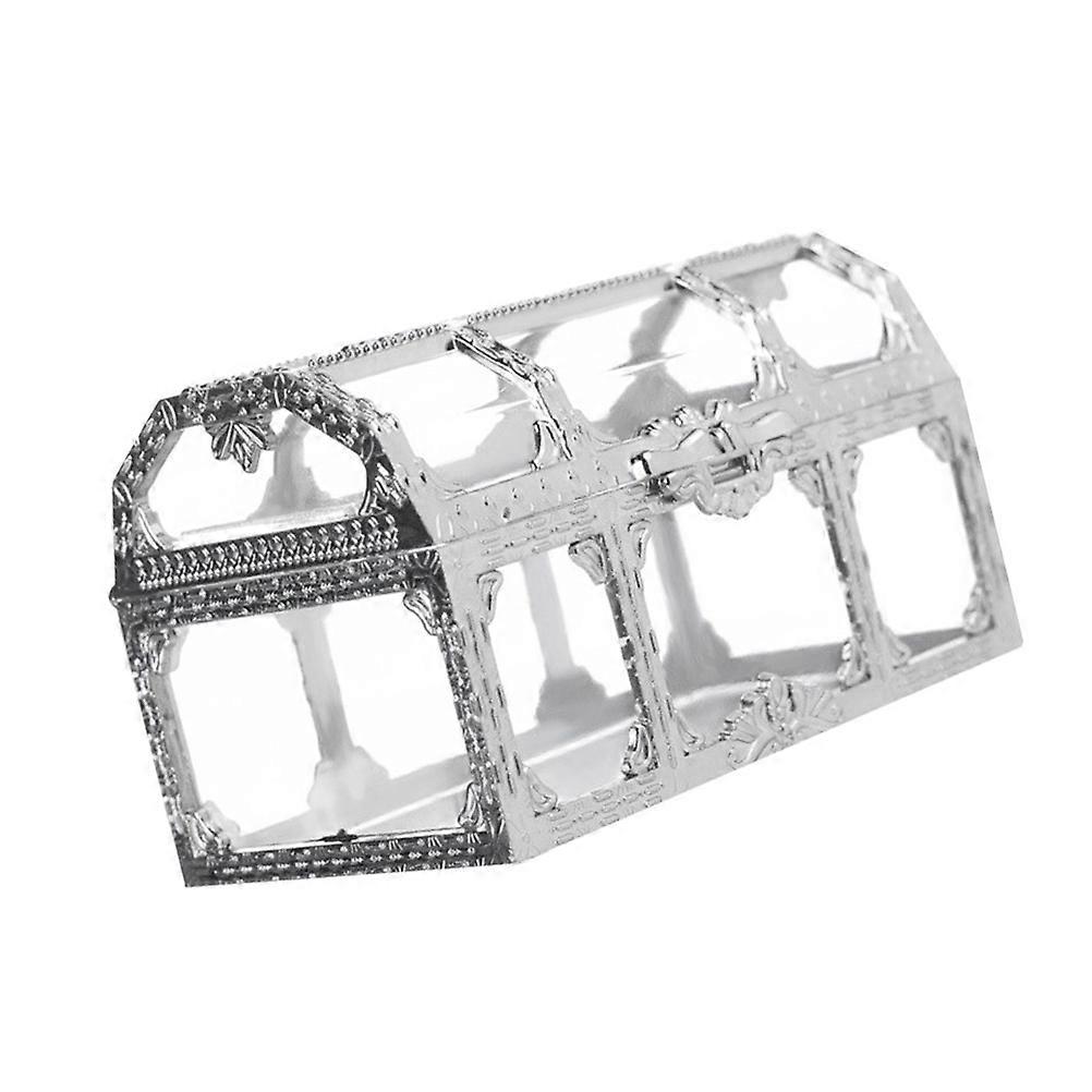 Wedding Candy Box Plastic Container for Storage Use Golden