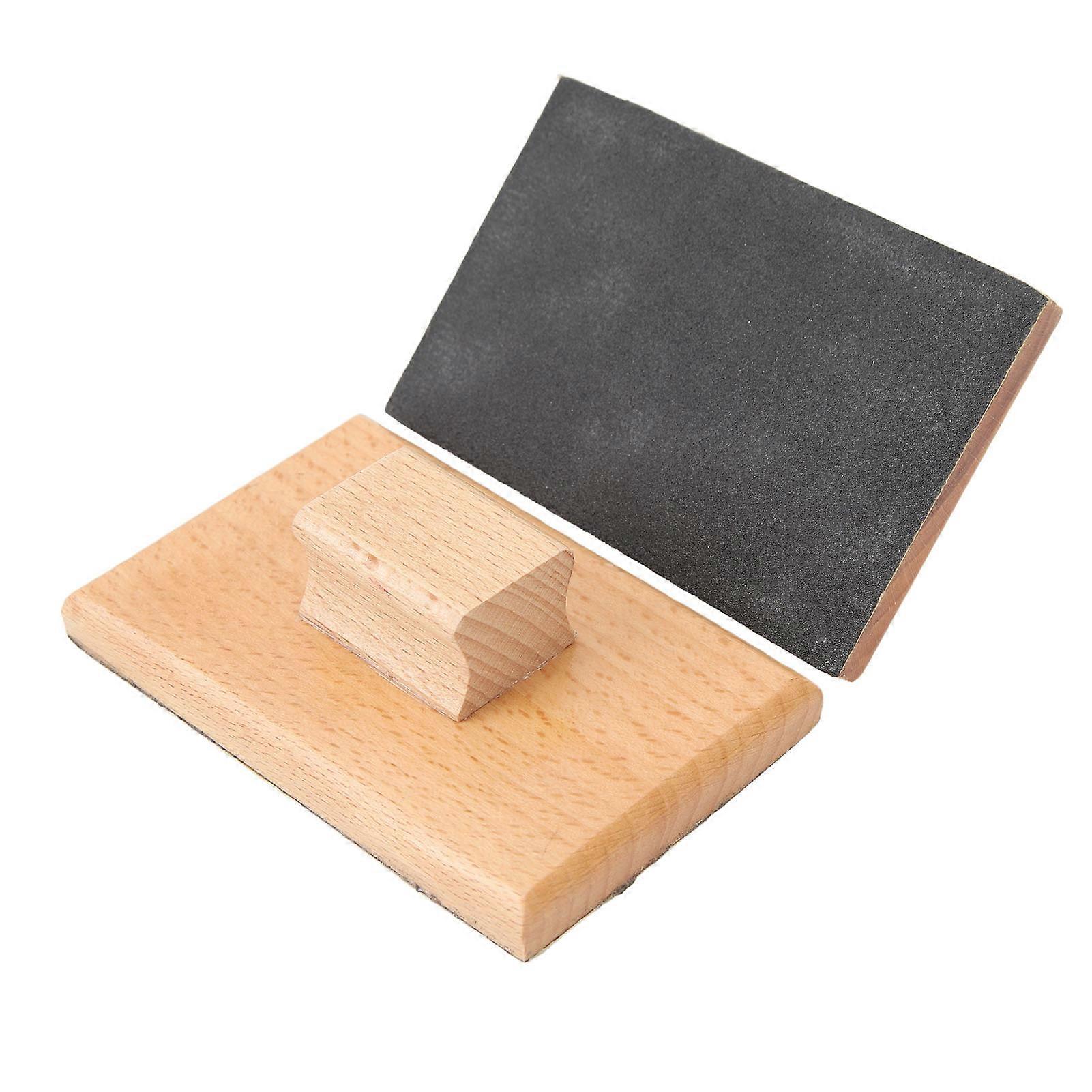 1 paire de blocs de sable musicaux 10 x 6 cm, instrument en bois, jouet musical pour jouer et se produire