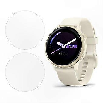 2-Pack doorzichtige TPU-schermbeschermer voor Vivoactive 6 smartwatch-schermen