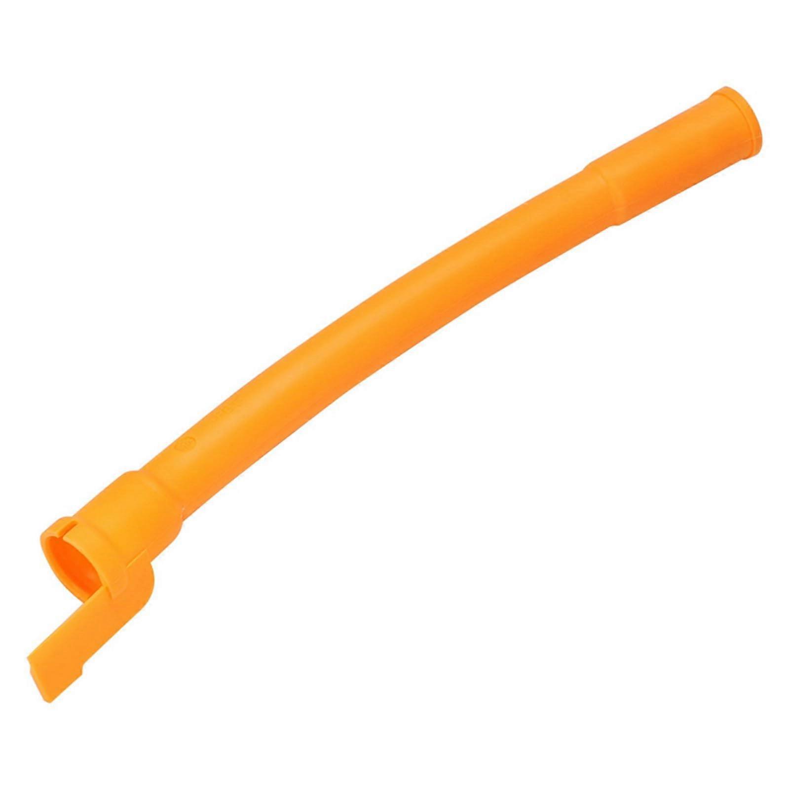 Dipstick Guide Funnel 038103663 Orange Plastic Dipstick Boot Replacement Part For Automotive Use