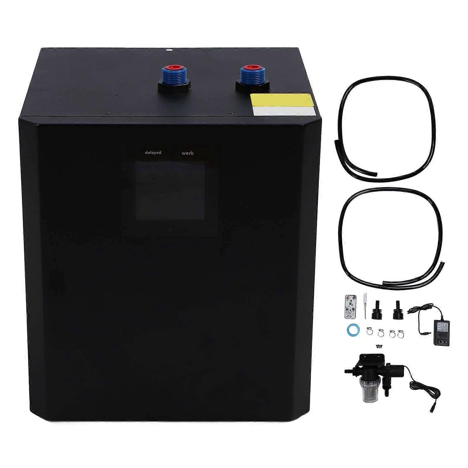 Ice Bath Chiller LCD Touchscreen Low Noise 3 Modes 1/3 HP Ice Bath Cooling System Fro Home Hotel Outdoor Use US Plug 110V