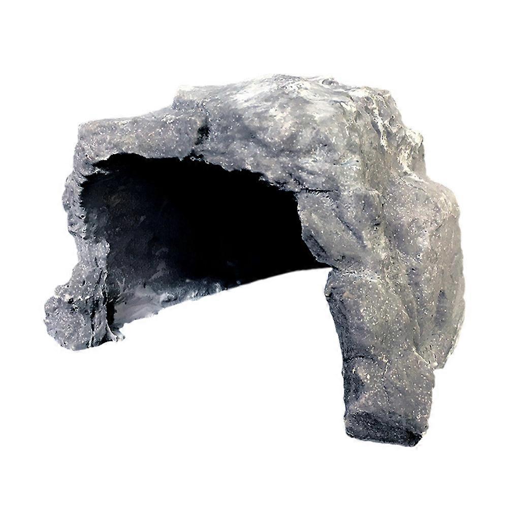 Resin Reptile Cave Decorative Cave for 1Pcs Hideout Adornment