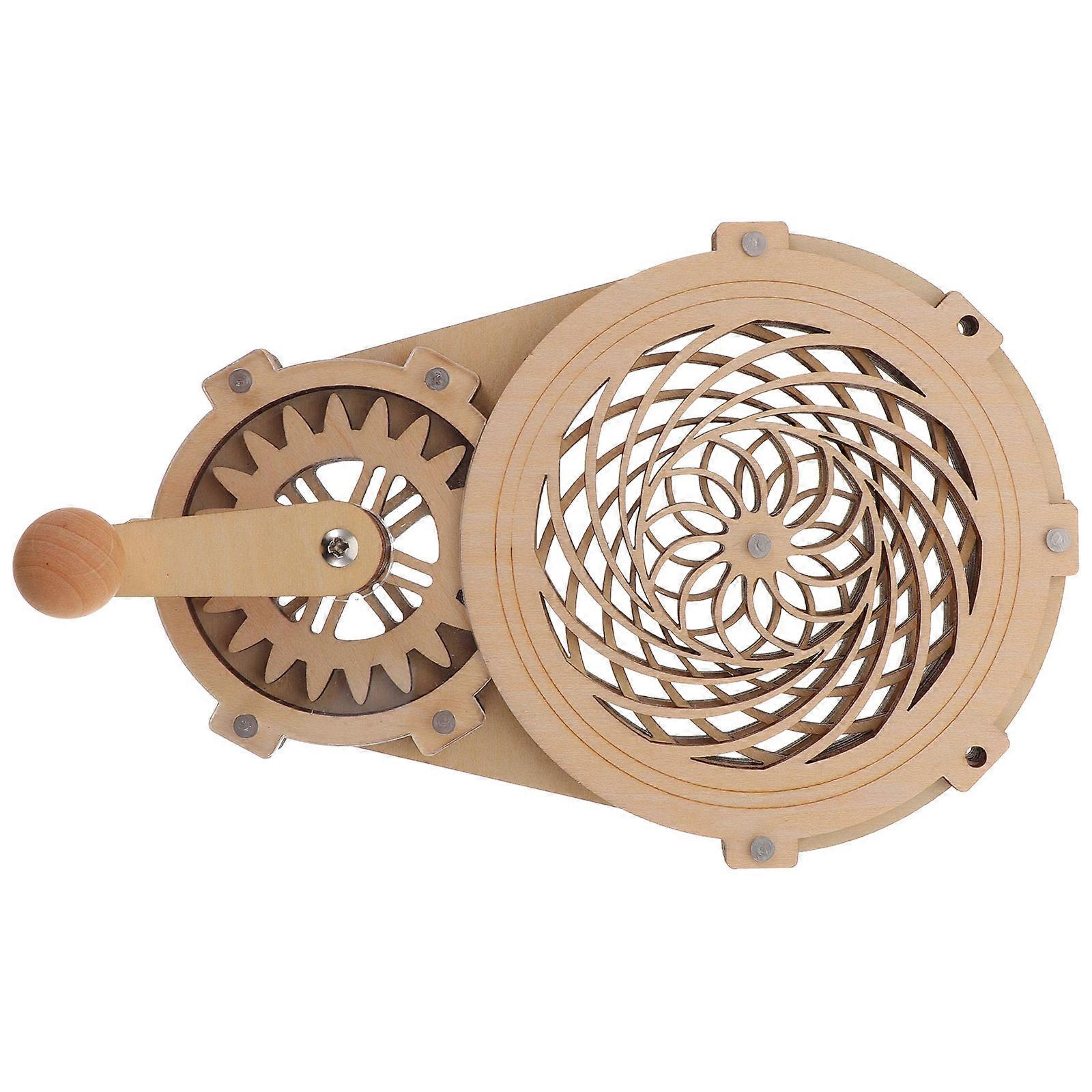 Manual Kaleidoscope Board DIY Toy for Children Hand 5Pcs Set
