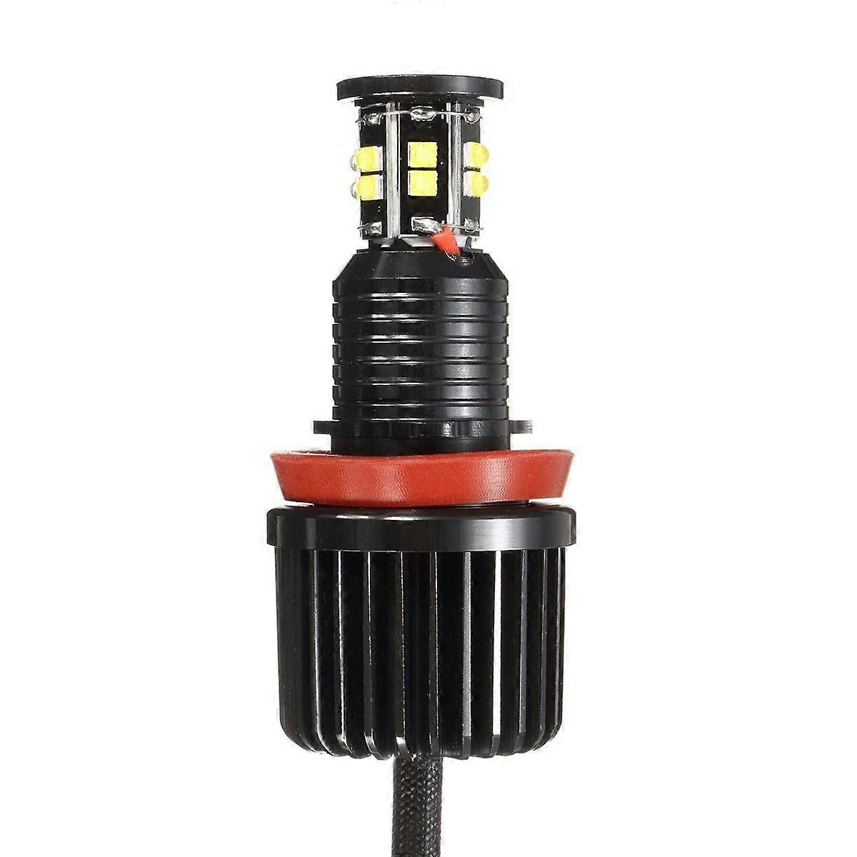 LED Angel Eyes No Error 2x 120W H8 Halo Ring Lights 6000K White for BMW ESeries E82 E87 E88 E90 E91 E92 E93 E60 E61 E63 E64