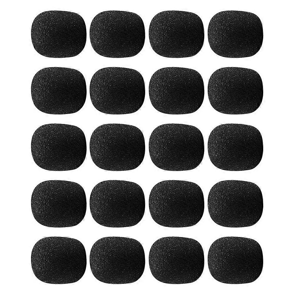 Mic Protective Covers Sponge Lapel Microphone Protectors 80Pcs