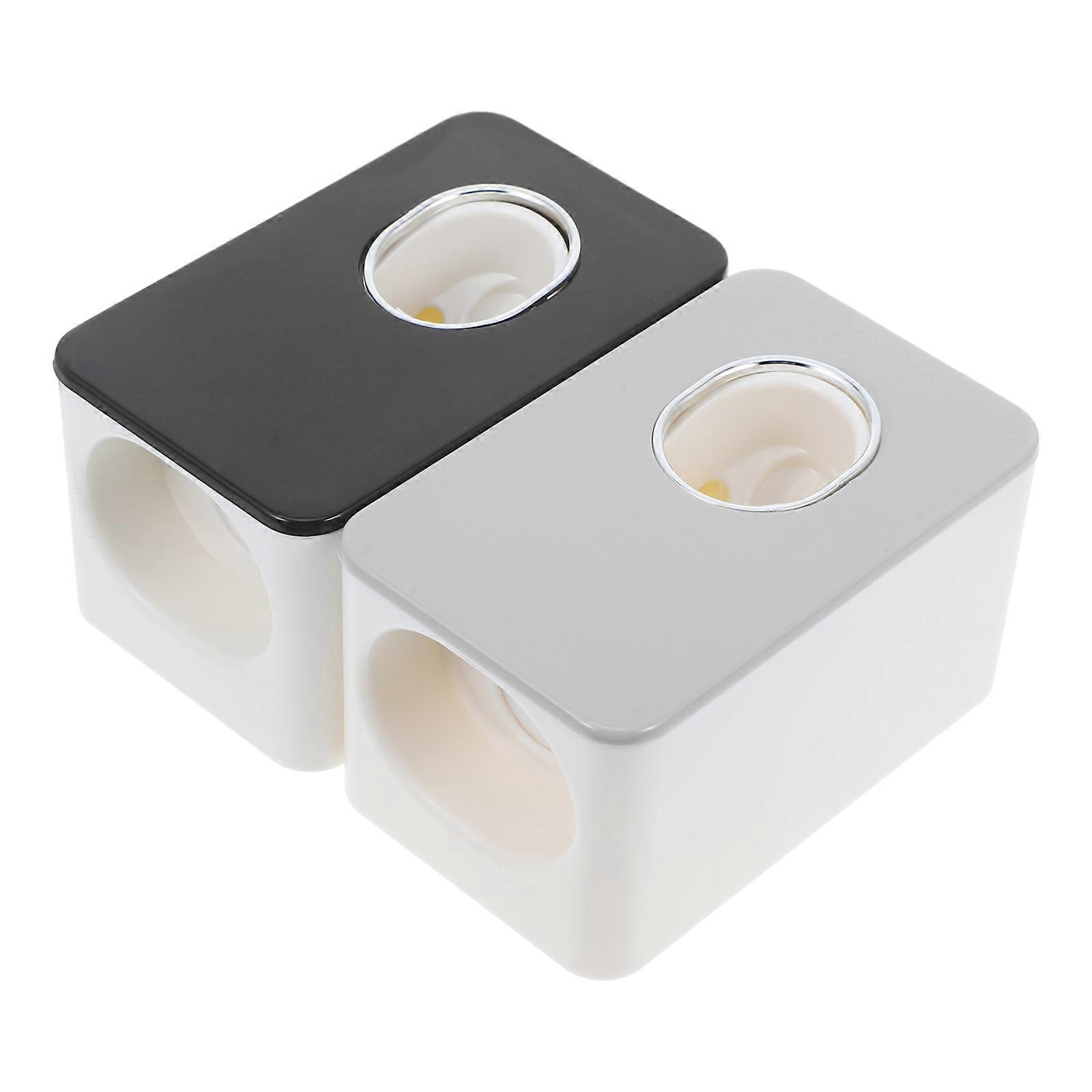 Toothpaste Equipment Wall-Mounted Automatic Toothpaste Dispenser for 4Pcs