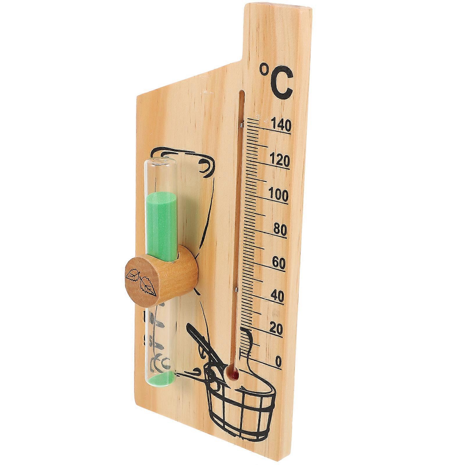 15-Minute Hourglass Timer 4Pcs Sauna Timer Crafted From Wood Perfect For Home Use Rectangular Shape