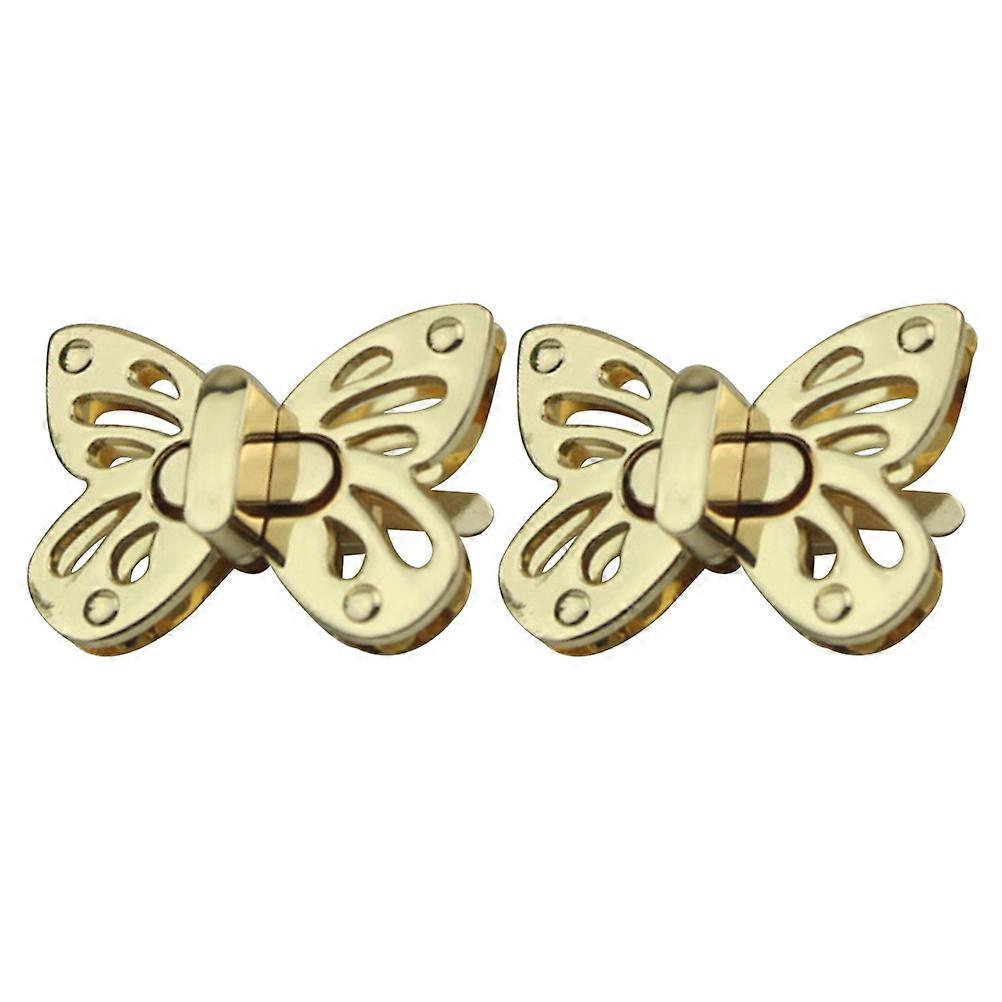 Lock Clutch Handbag Lock for Elegant Use 6Pcs Light Golden Bag Hardware