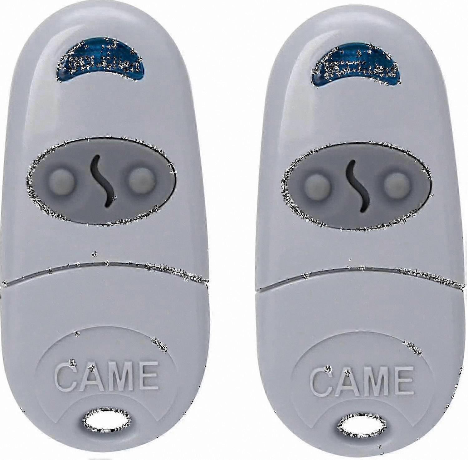 2-Pack 433.92 MHz Handheld Remote Control for Garage Door/Gate Opener Systems-Compatible with Multiple Models