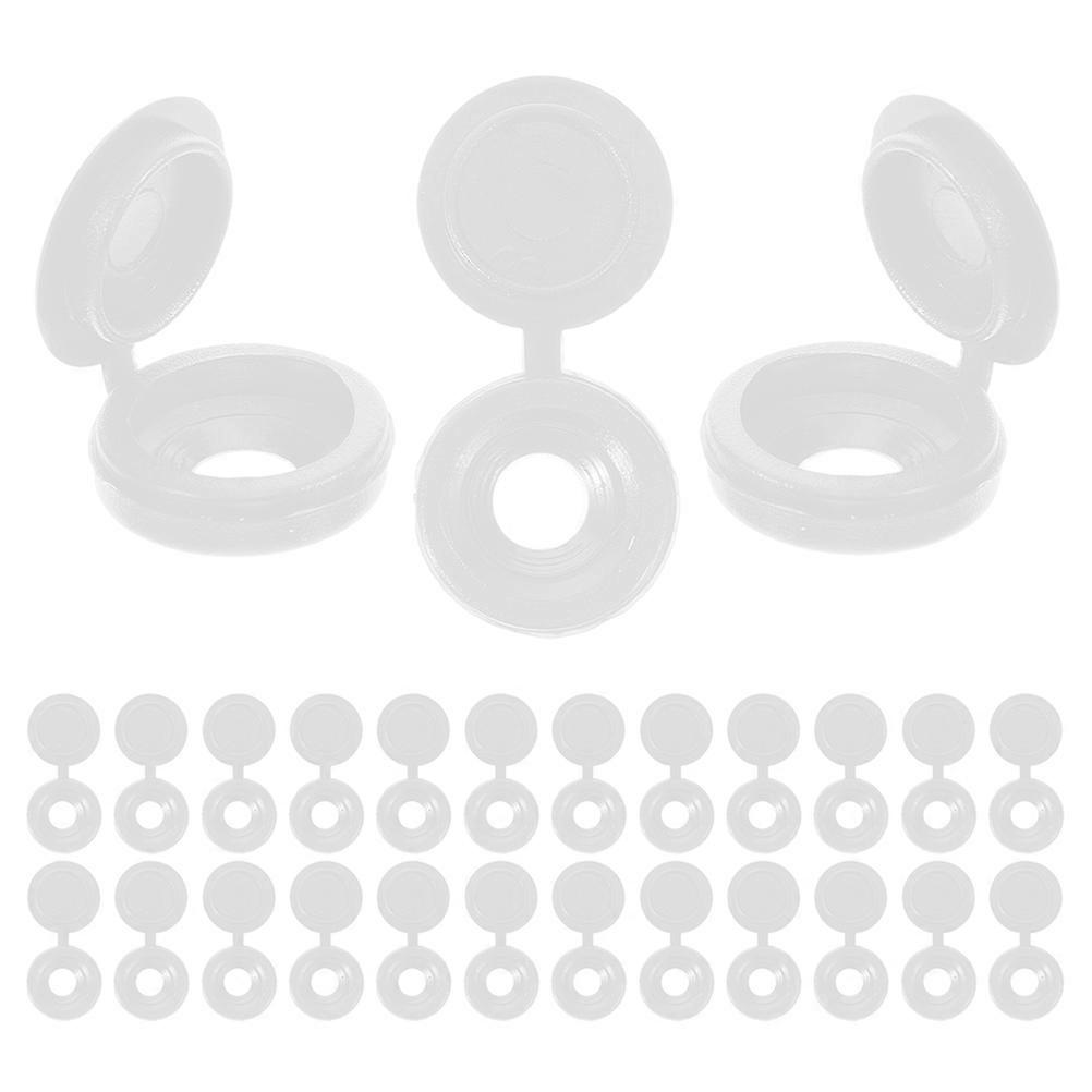 Screw Protector Caps Hinged Screw Caps for 400Pcs Home Maintenance