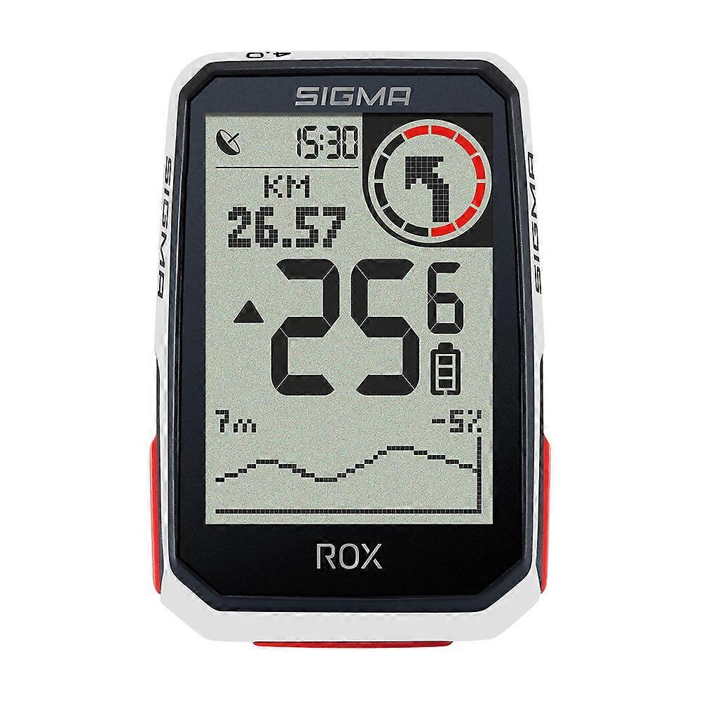 Sigma Rox 4.0 Gps Cycle Computer - White