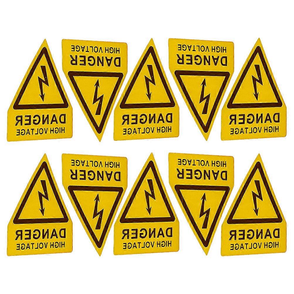High Voltage Safety Sticker Warning Signs for Electrical Panels 30Pcs
