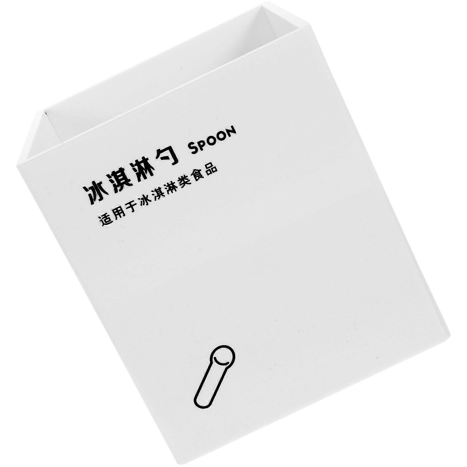 Acrylic Fork Spoon Storage Box for Storage Multipurpose Dining Table Organizer