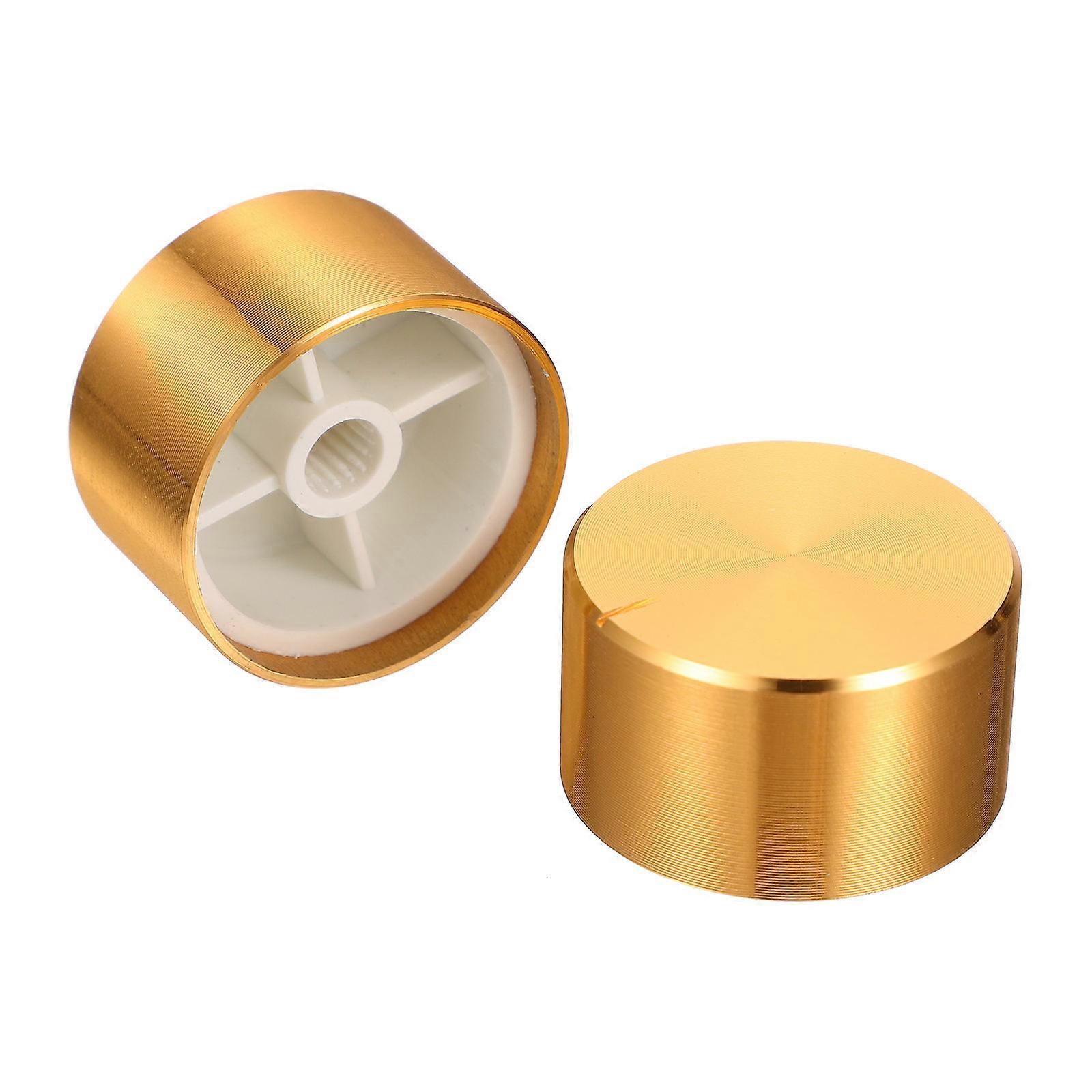 10Pcs Golden Guitar Volume Knobs for Bass Guitar Replacement Set