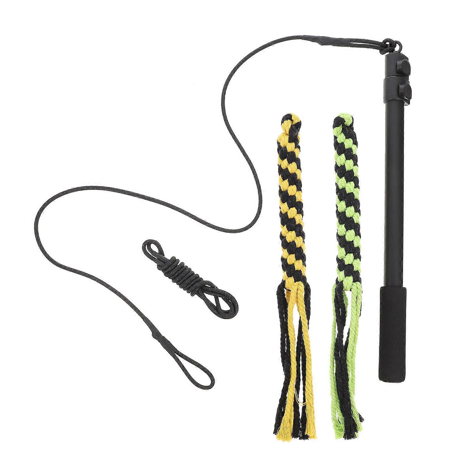 Dog Wand Telescopic Flirting Pole for Puppy Play 4Sets of Tease Wands