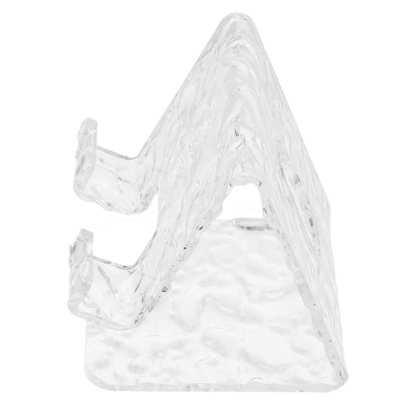 Multi-Functional Acrylic Phone Stand Clear for 5Pcs Display Holder