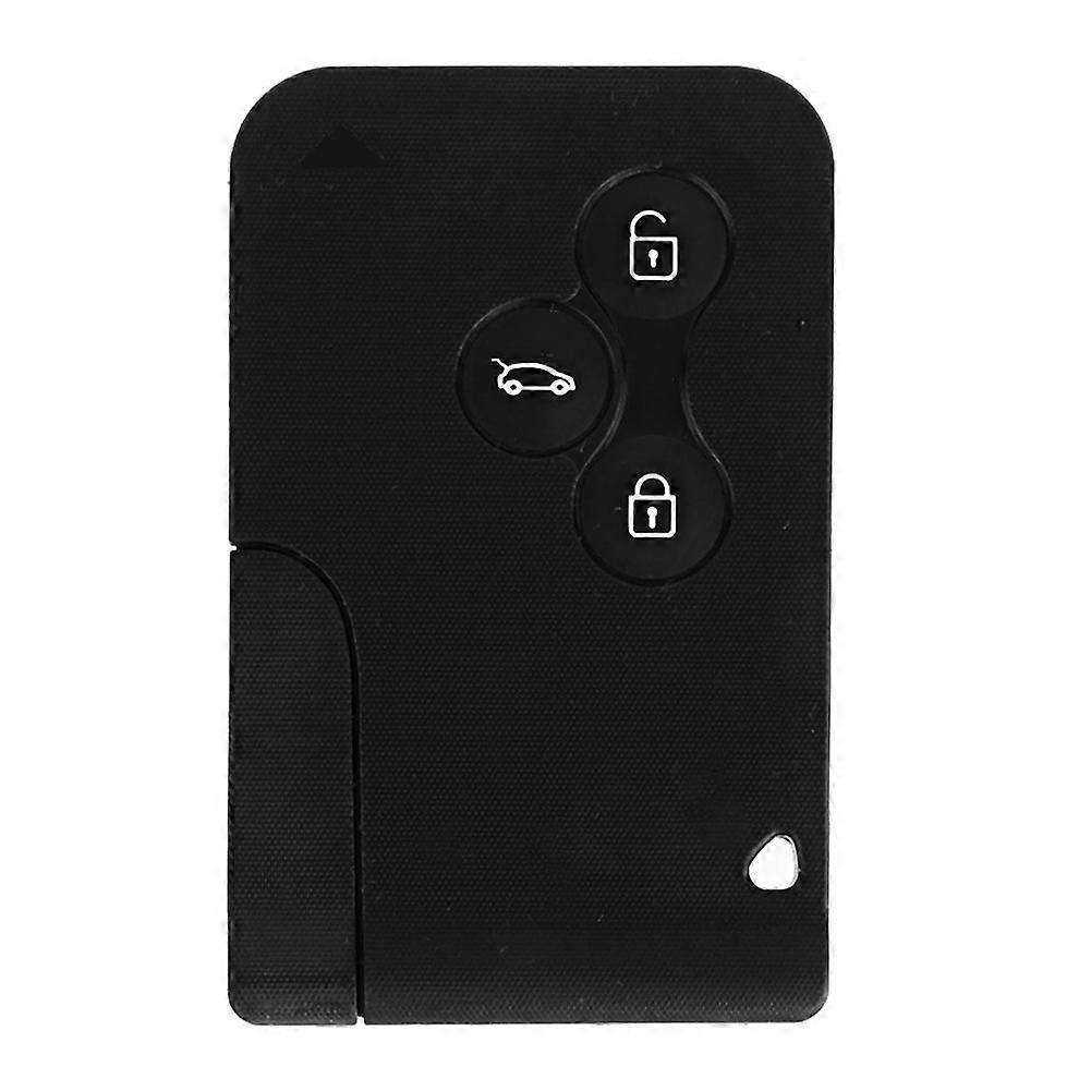 Mini 3 Button Car Remote Control Smart Key Card Plastic Case for Renault Clio Megane 2 3 Koleos