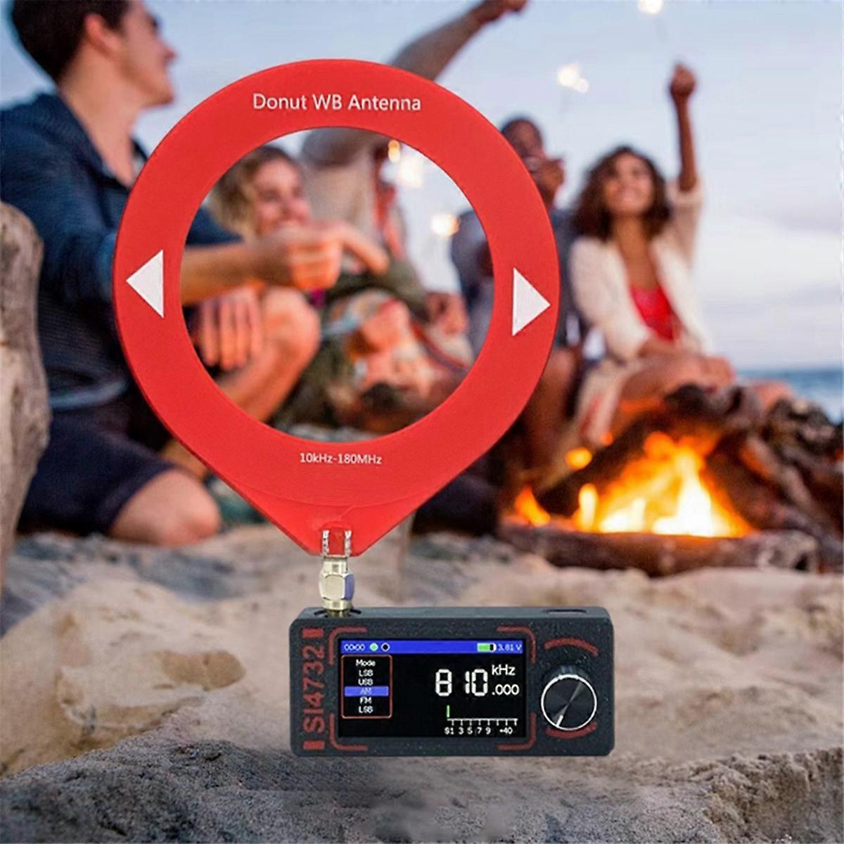 SI4732 All Band Radio Receiver ESP32-S3 Radio Black