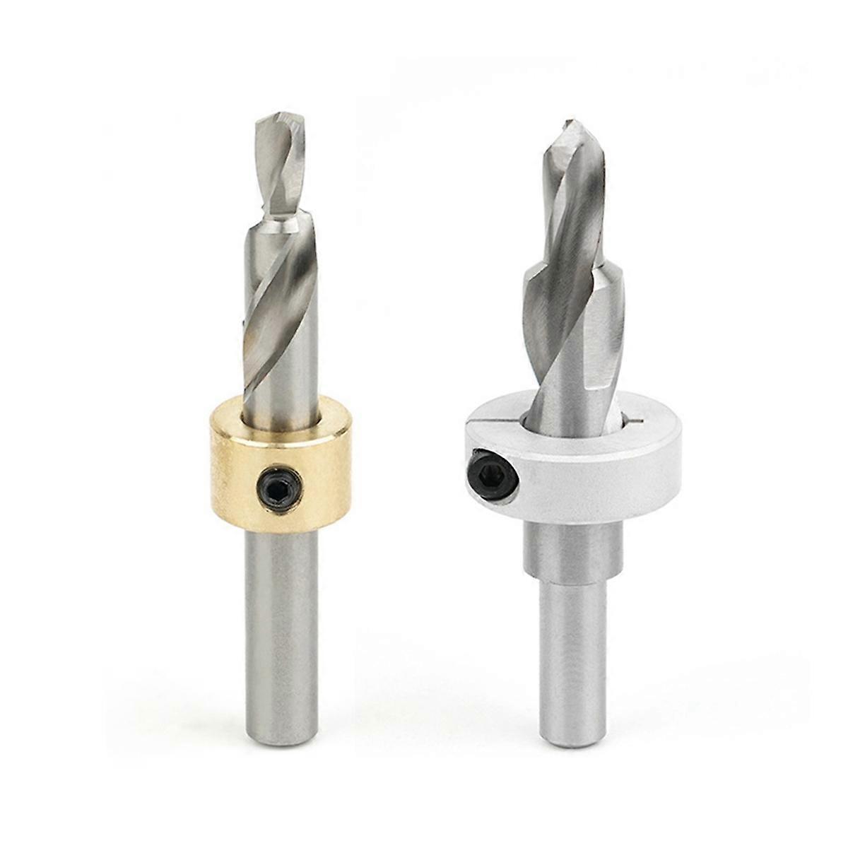 2pcs Aluminum Profile Drill Guide Access Hole Drill Jig Drill Bit