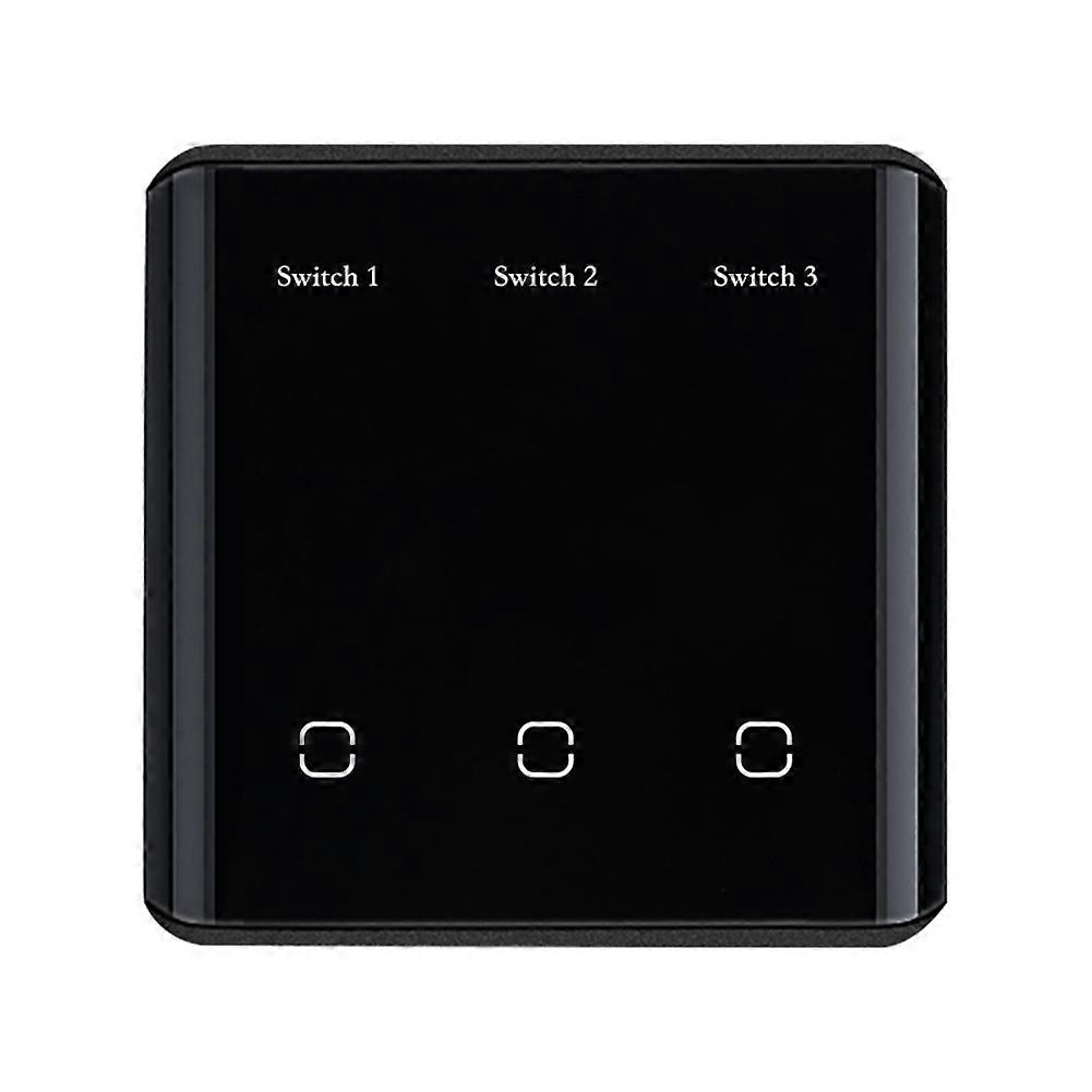 TUYA Smart ZigBee 3.0 Wireless Touch Switch EU Plug Black