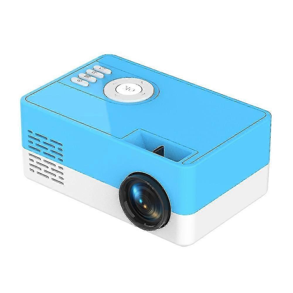 Mini proiettore supporta 1080p Hdmi Usb (blu)