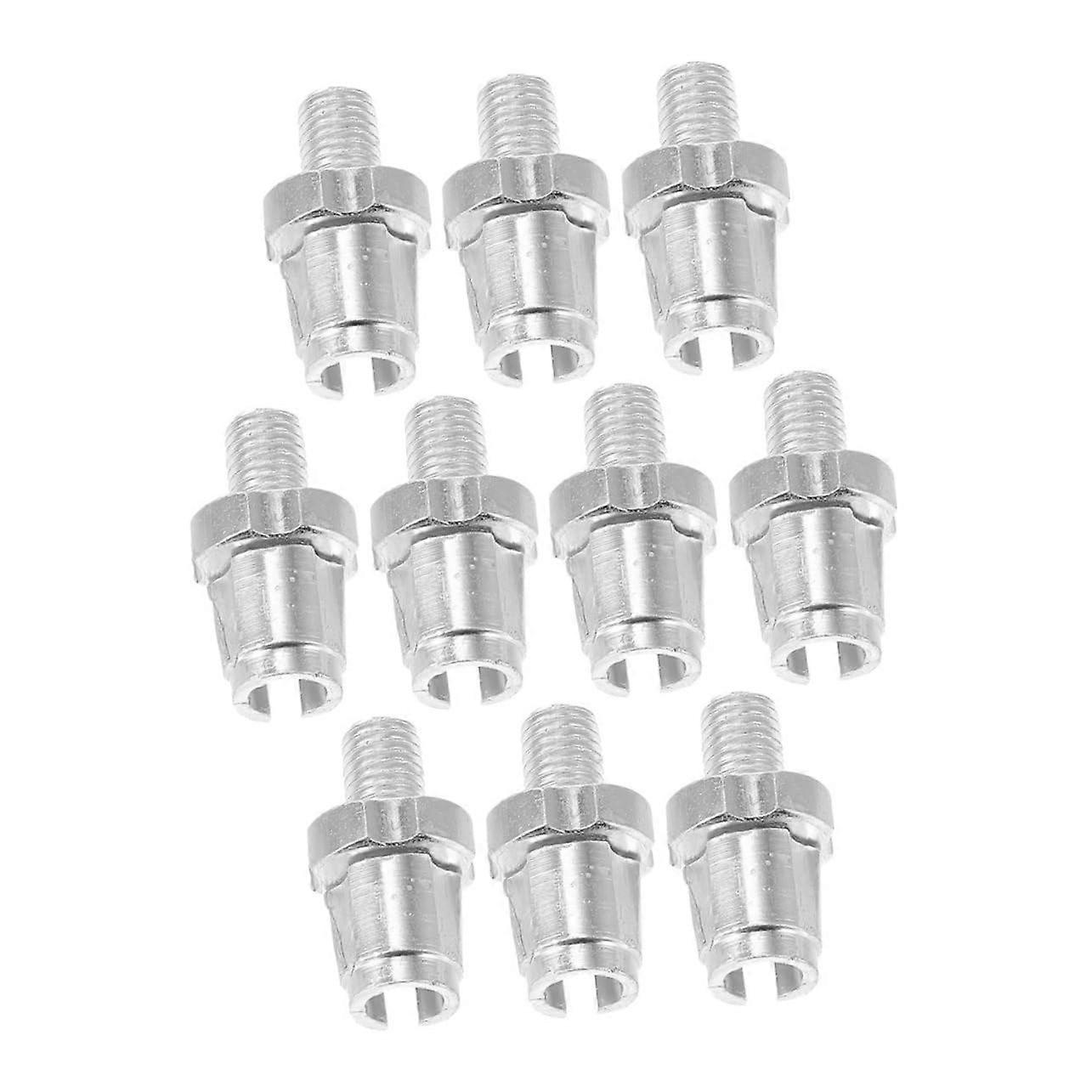 10pcs Bicycle Brake Adjustment Screws Alloy Fasteners for Mountain Road Folding Bikes Enhance Sensitivity and Smooth Cycling