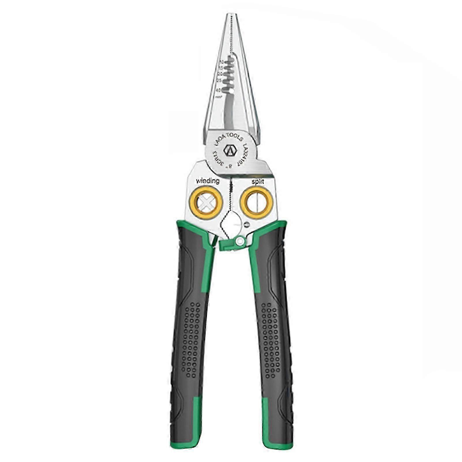 Wire Stripping Pliers Wire Stripping Tool with Non-Slip Comfort Grip Handle for Thin Cable Wire Stripping Cutting
