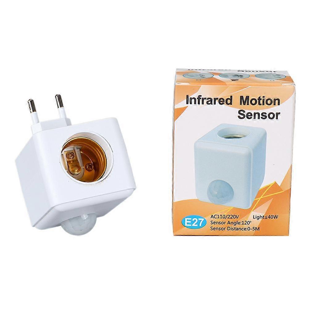 Lamp Base For Intelligent Automatic Lighting 110-240V E27 Socket Led Bulbs