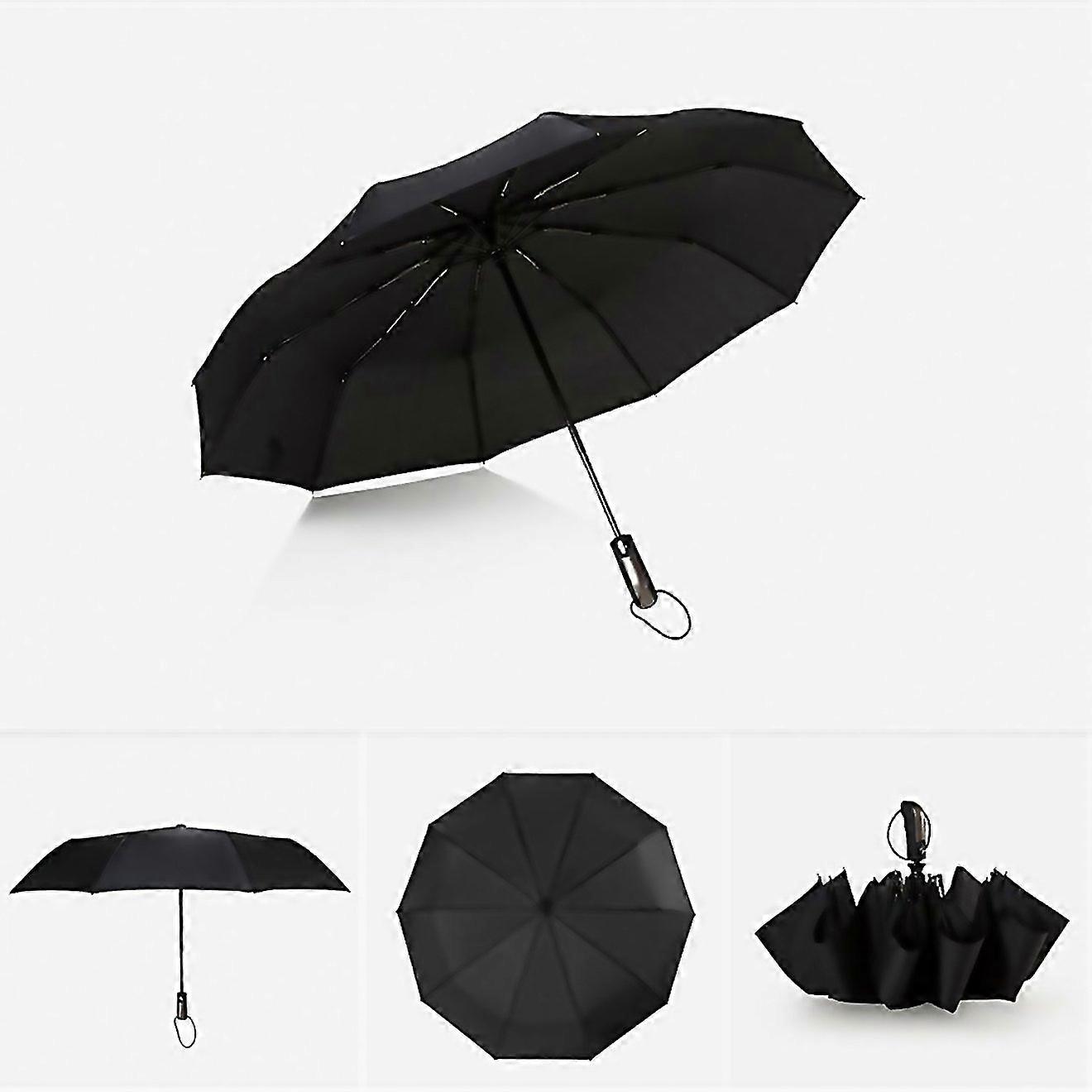 For Automatic Lightweight Portable Three Folding Waterproof Antiuv Umbrella