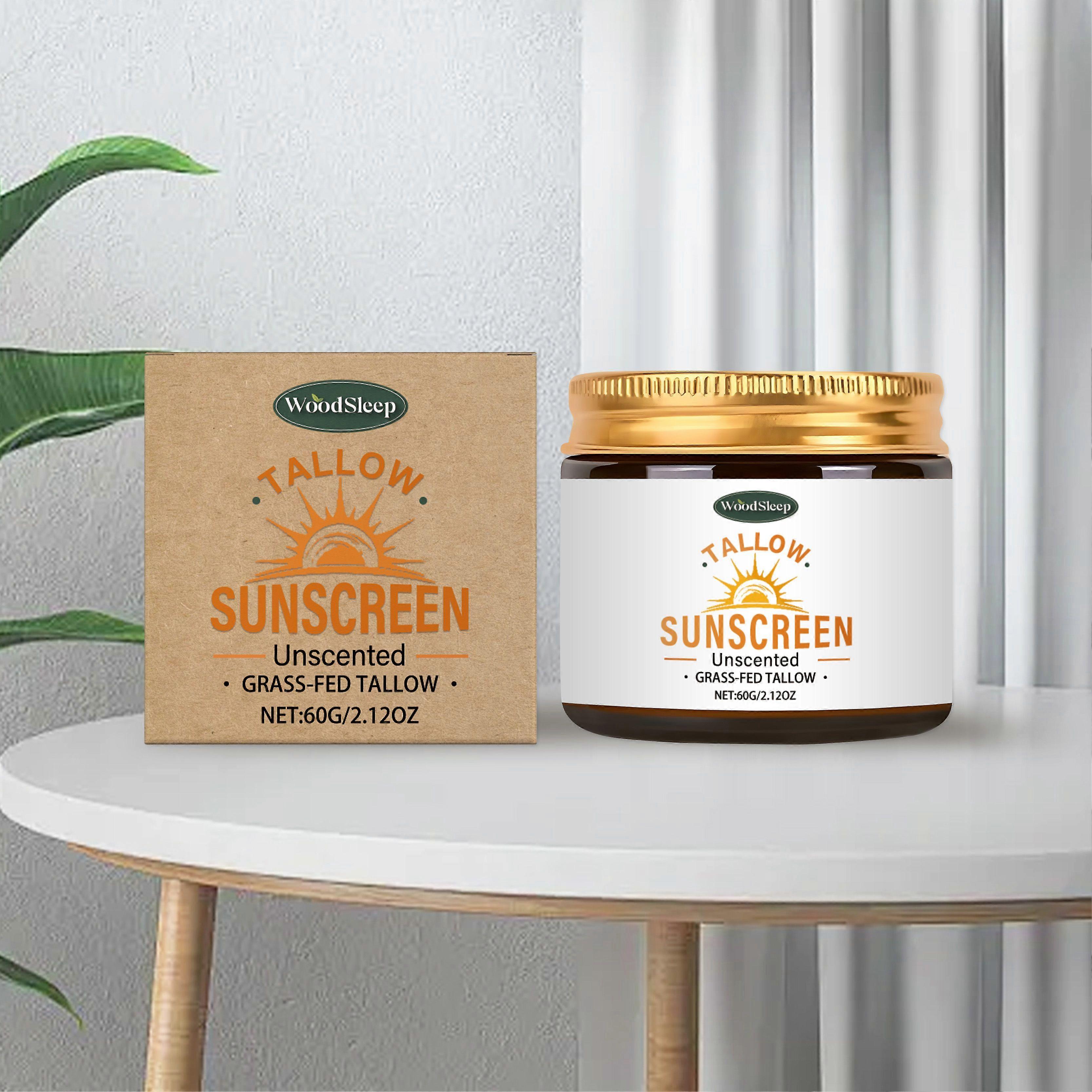 WoodSleep Tallow Protective Cream, For Summer Isolation Gentle Care Refreshing Breathable Without Greasy Moisturizing Skin