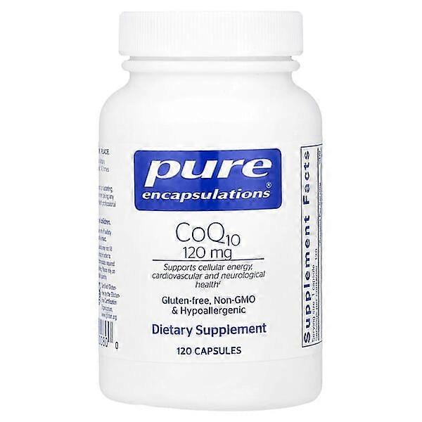 Pure Encapsulations, CoQ10, 120 mg, 120 Capsules