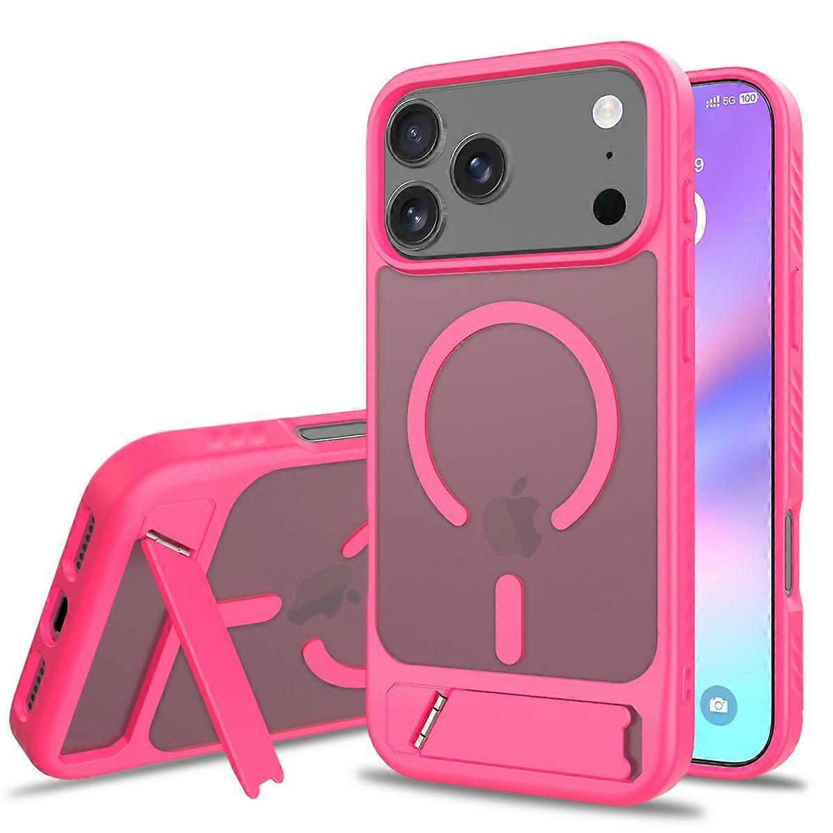 Bulk Purchasing for iPhone 17 Pro Max Case Compatible with MagSafe Skin Feel PC + TPU Kickstand Phon