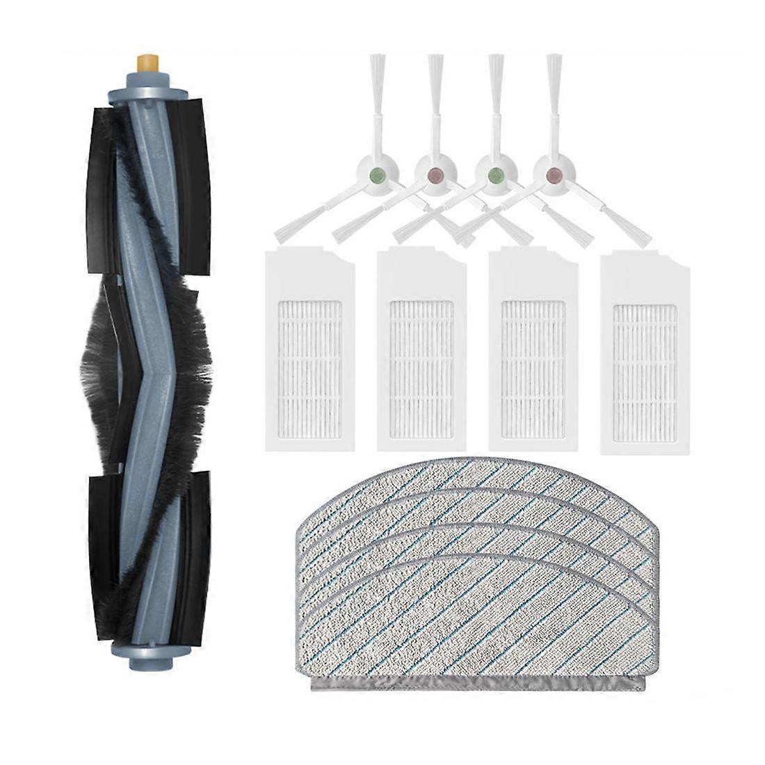 Replacement for T10 PLUS Main Brush Side Brush Mop Rag