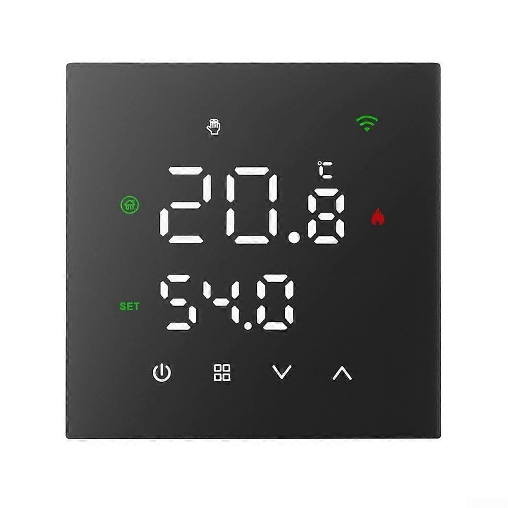 WiFi Programmable Thermostat, Voice Assistant Compatible, Touch Screen, Boiler 3A
