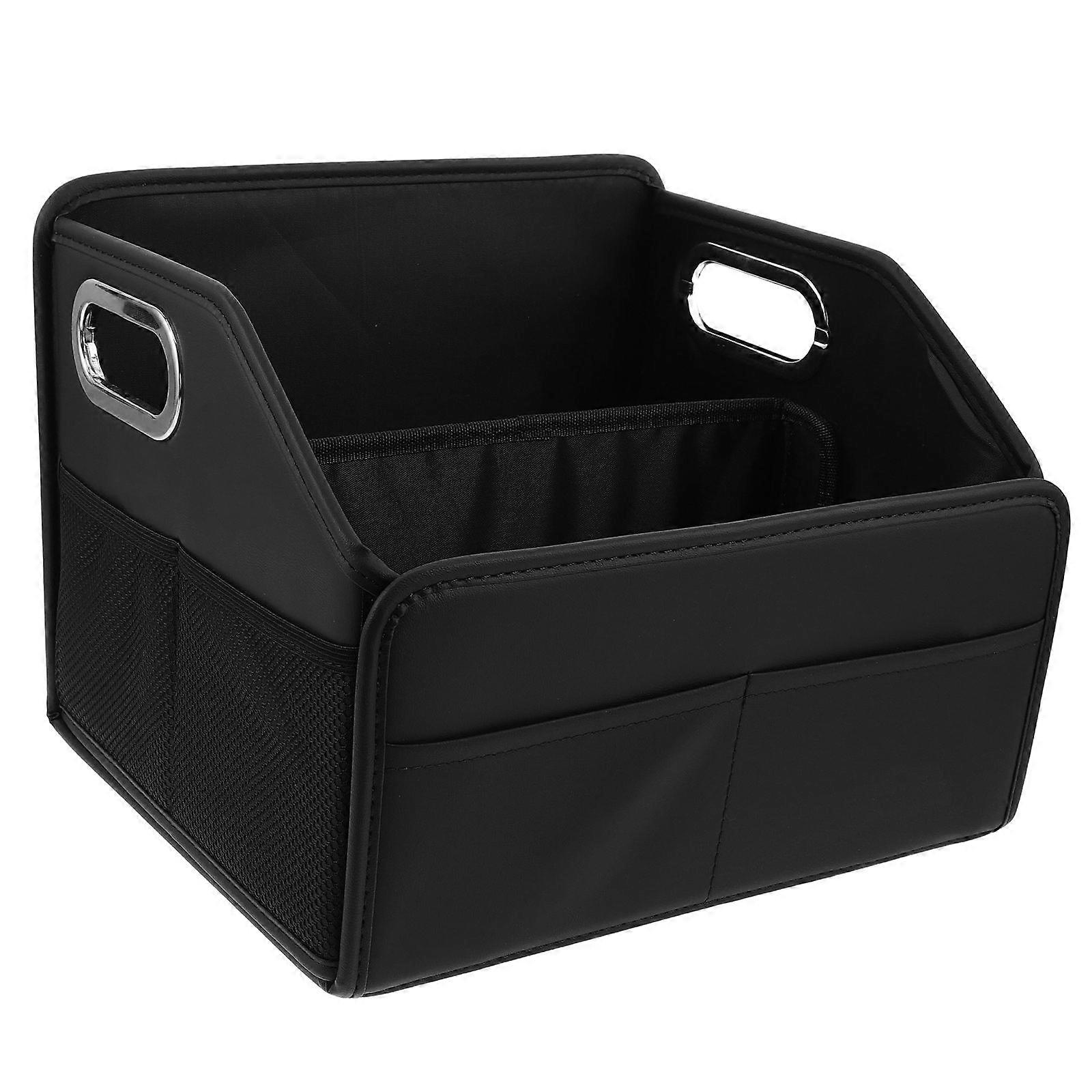 Car Trunk Organizer: Car Storage Reinforced Handles Collapsible Multi-Compartment Organizers - Foldable And Waterproof For Suv